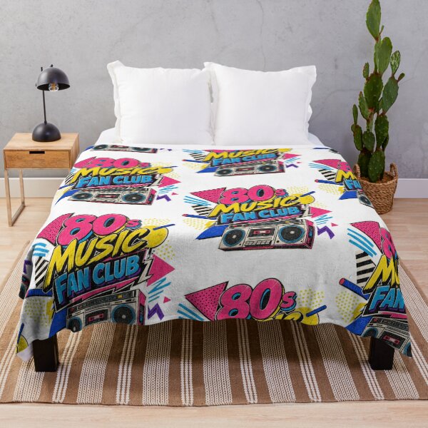 Item preview, 80s Music Fan Club – Vintage Radio Retro Music designed and sold by Nacho Average Designs.