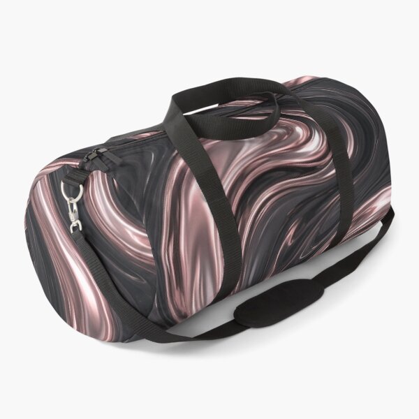 Item preview, Rose Gold Marble Liquid Swirl Texture Art designed and sold by IntelliMindDesigns.