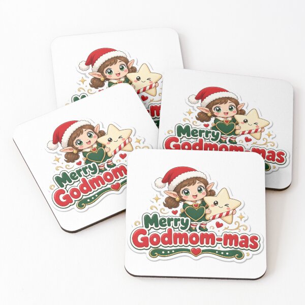 Item preview, Godmother Christmas Merry Godmom-mas Gift designed and sold by Soft Merch.