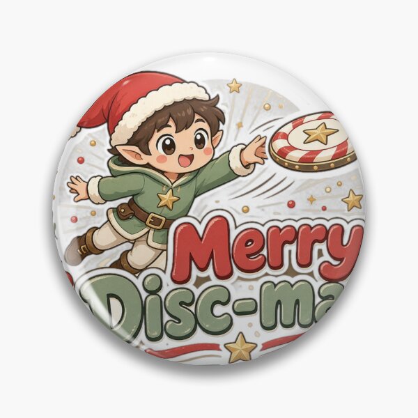 Item preview, Disc Golf Christmas Merry Disc-mas Gift designed and sold by Soft Merch.