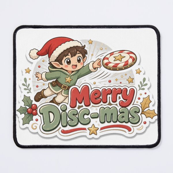 Item preview, Disc Golf Christmas Merry Disc-mas Gift designed and sold by Soft Merch.