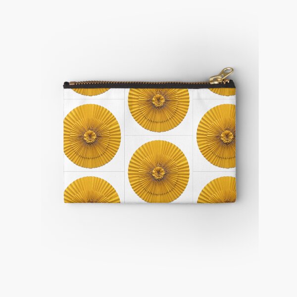 Item preview, Abstract Yellow Pleated Paper Sunburst Art  designed and sold by Yellow Zone.