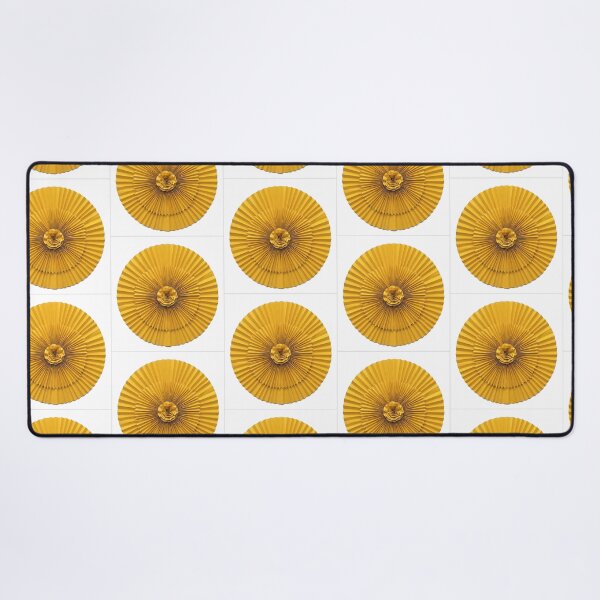 Item preview, Abstract Yellow Pleated Paper Sunburst Art designed and sold by Yellow Zone.
