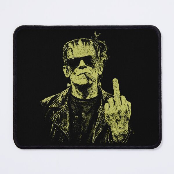 Item preview, Frankenstein Middle Finger Funny Halloween Horror designed and sold by DarrinReilly.