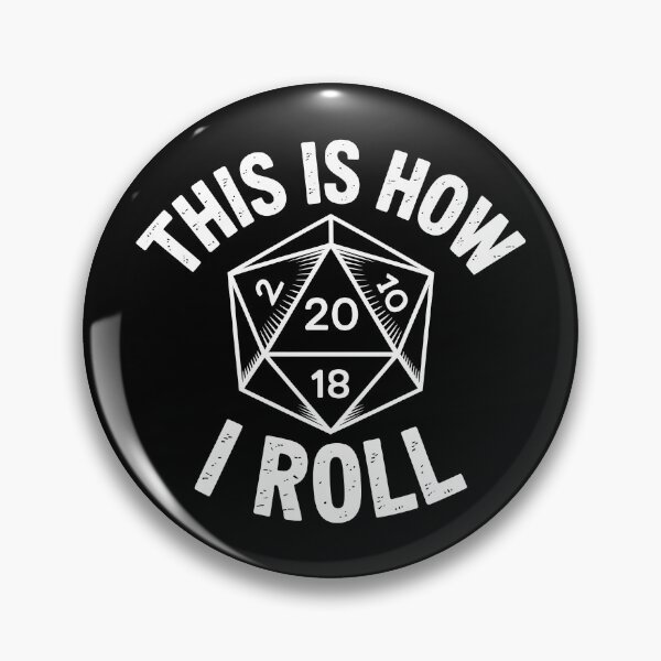 Item preview, This is how I roll – Funny D20 Natural 20 Gamer Design designed and sold by LoFizzy.