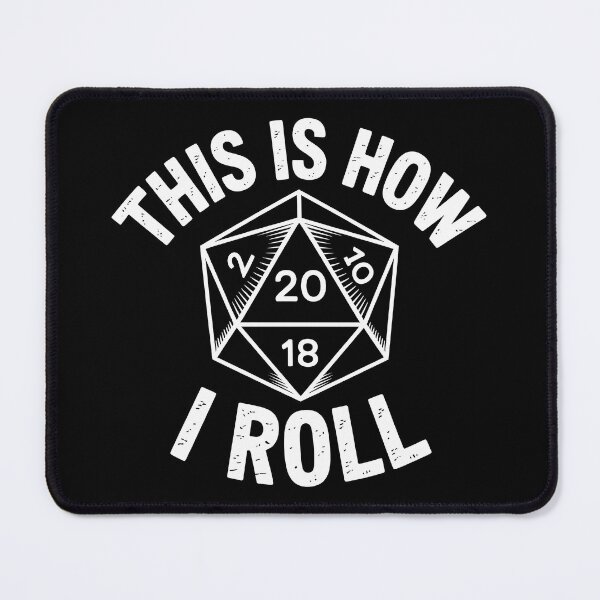 Item preview, This is how I roll – Funny D20 Natural 20 Gamer Design designed and sold by LoFizzy.
