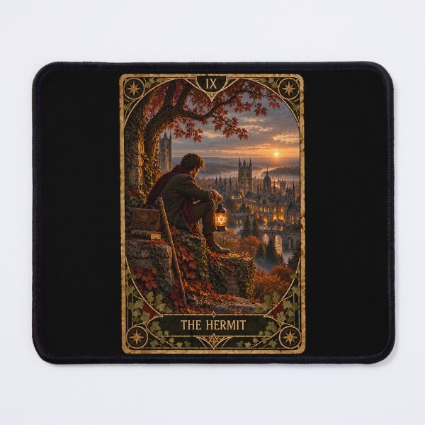 Item preview, Academia Tarot Card Prints: The Hermit designed and sold by PinUpPizzazz.