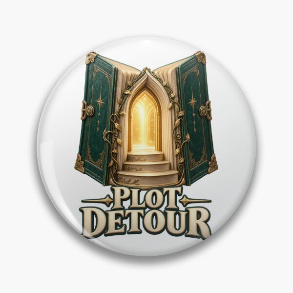Item preview, Plot Detour Open Book Portal designed and sold by TrendTribeTP.