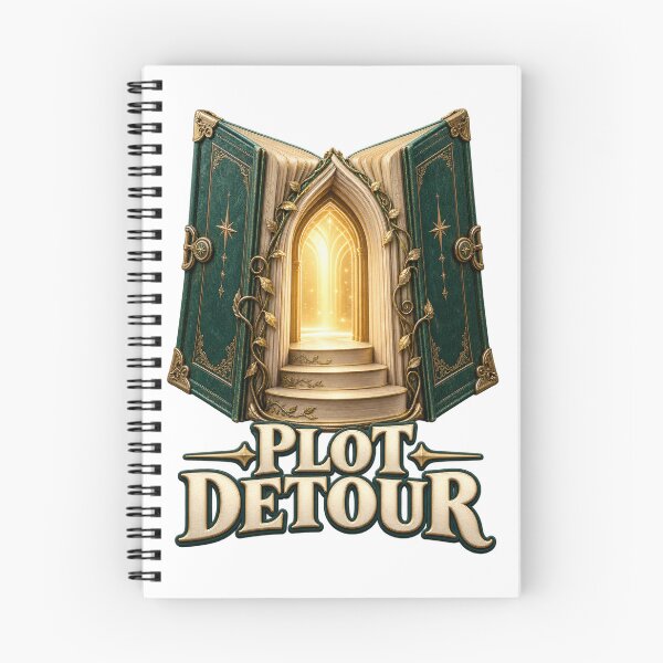 Item preview, Plot Detour Open Book Portal designed and sold by TrendTribeTP.