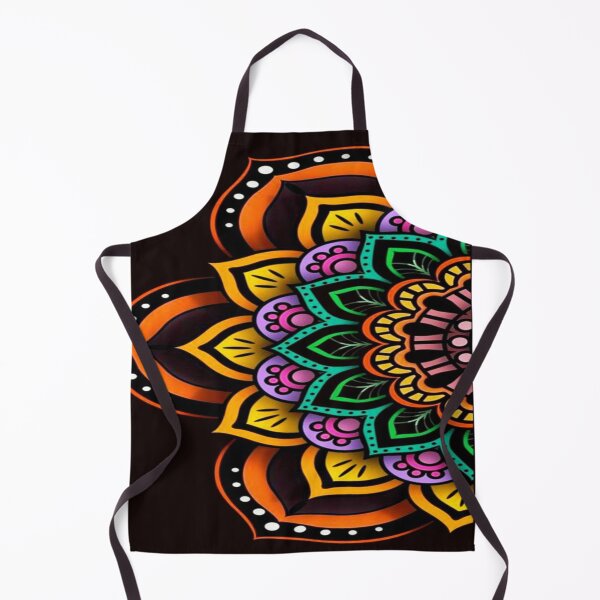 Item preview, Vibrant Tribal Mandala - Colorful Floral Afro Boho Mandala Art designed and sold by CACAO ROOTS CO.