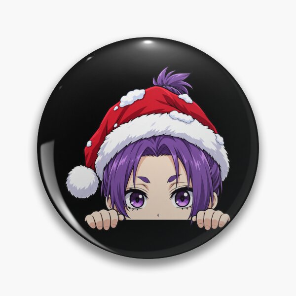 Item preview, Reo Mikage Blue Lock Christmas Peeking Santa Hat designed and sold by SolenneAzur.