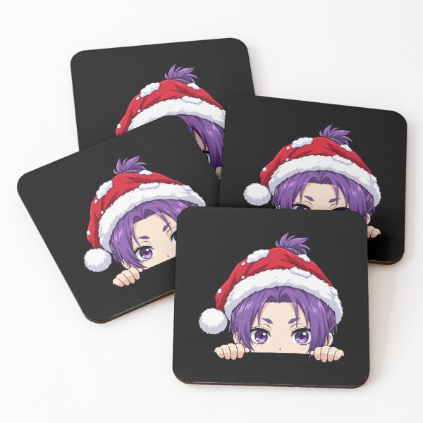 Item preview, Reo Mikage Blue Lock Christmas Peeking Santa Hat designed and sold by SolenneAzur.