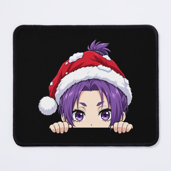 Item preview, Reo Mikage Blue Lock Christmas Peeking Santa Hat designed and sold by SolenneAzur.