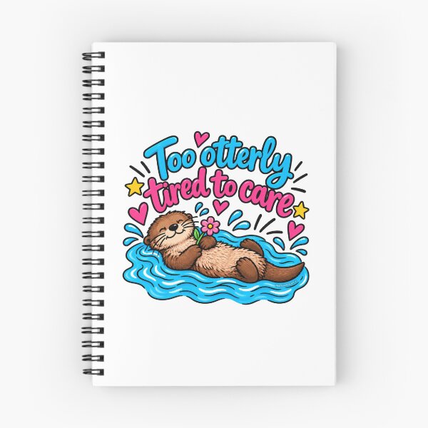 Item preview, Tired Otter Too Otterly Tired designed and sold by newsuept25.art.