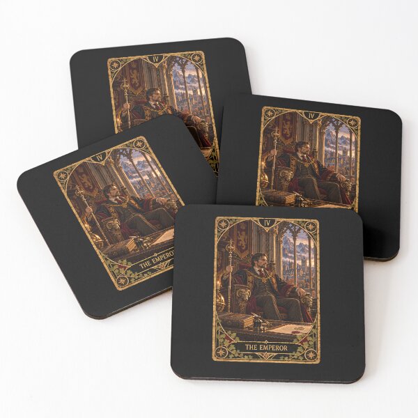 Item preview, Dark Academia Tarot Card Prints: The Emperor designed and sold by PinUpPizzazz.