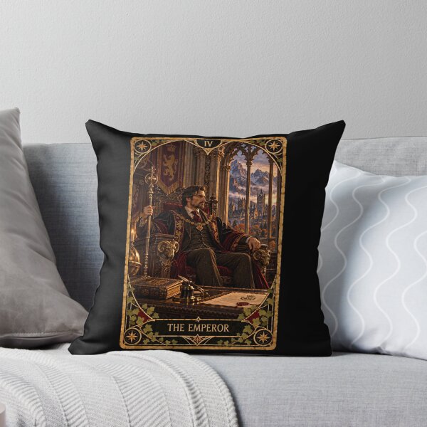 Item preview, Dark Academia Tarot Card Prints: The Emperor designed and sold by PinUpPizzazz.