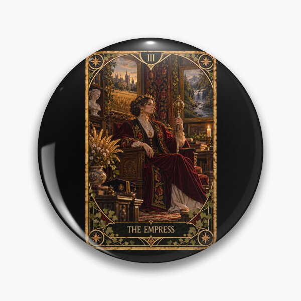 Item preview, Dark Academia Tarot Card Prints: The Empress designed and sold by PinUpPizzazz.