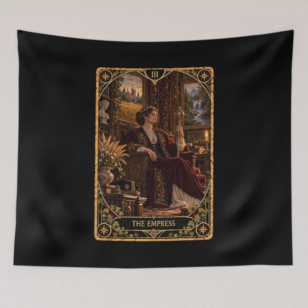 Item preview, Dark Academia Tarot Card Prints: The Empress designed and sold by PinUpPizzazz.