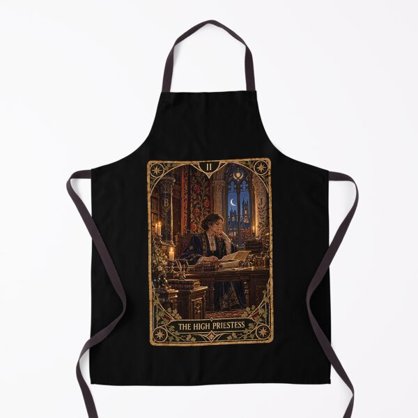 Item preview, Dark Academia Tarot Card Prints: The High Priestess designed and sold by PinUpPizzazz.