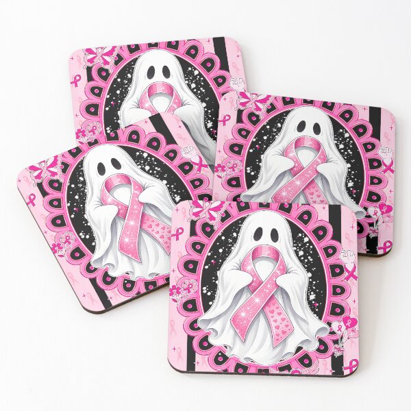 Item preview, In October We Wear Pink Ribbon Ghost Breast Cancer designed and sold by walthfehrl.