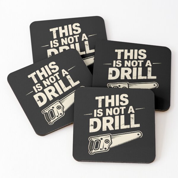 Item preview, This Is Not A Drill – Funny Hammer Handyman DIY Tool Pun designed and sold by LoFizzy.