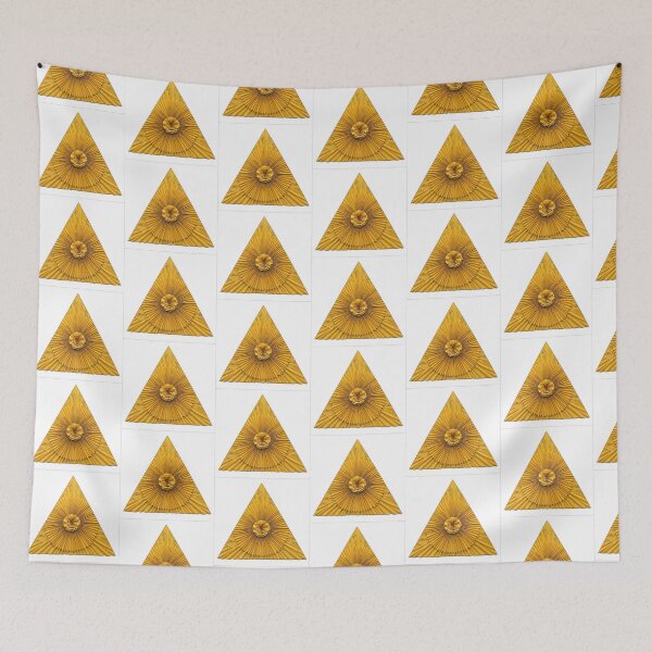Item preview, Abstract Triangular Yellow Paper Rosette Art designed and sold by Yellow Zone.