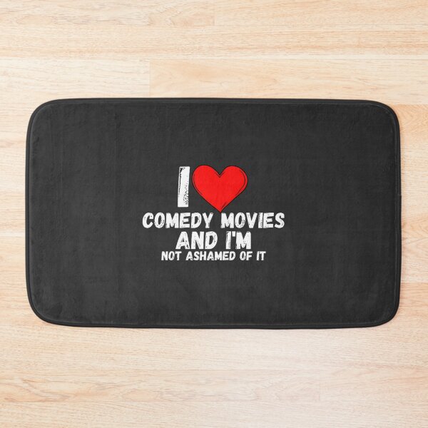 Item preview, I Love Comedy Movies - Funny Movie Lover Quote Design designed and sold by MichelCA.