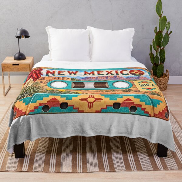 Item preview, New Mexico Retro Cassette Tape designed and sold by Whimspired By Paxx.