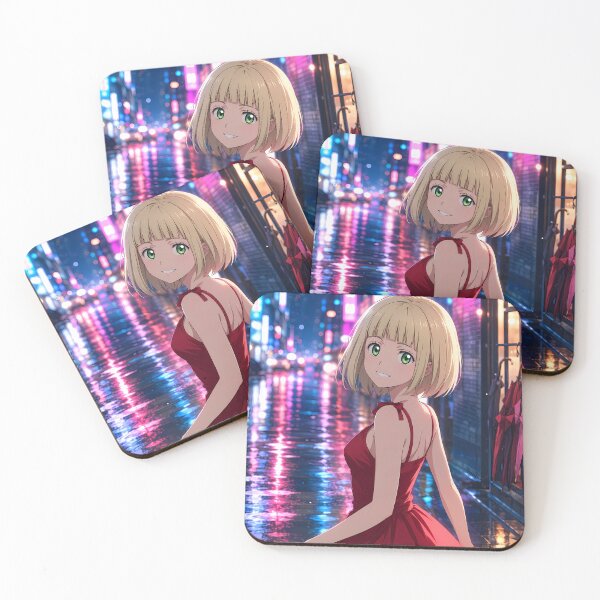 Item preview, Shiemi Moriyama Blue Exorcist Neon Rain Evening designed and sold by SolenneAzur.