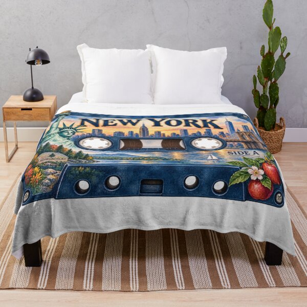 Item preview, New York Retro Cassette Tape designed and sold by Whimspired By Paxx.