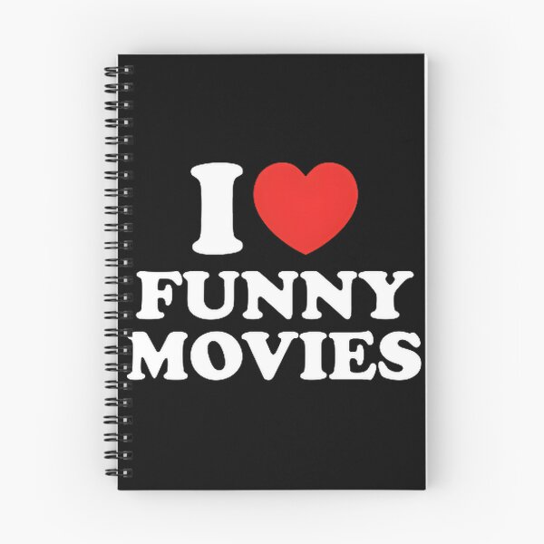 Item preview, I Love Funny Movies Graphic Design for Comedy Fans and Movie Lovers designed and sold by MichelCA.