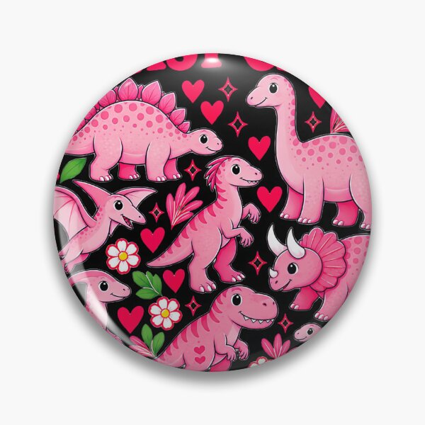 Item preview, Breast Cancer Awareness Dino Pink Ribbon Support designed and sold by walthfehrl.