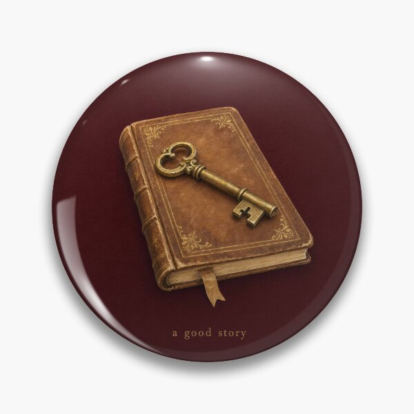 Item preview, Skeleton Key Cozy Book Lover Illustration | Bookish Wall Art designed and sold by FixationStudio.