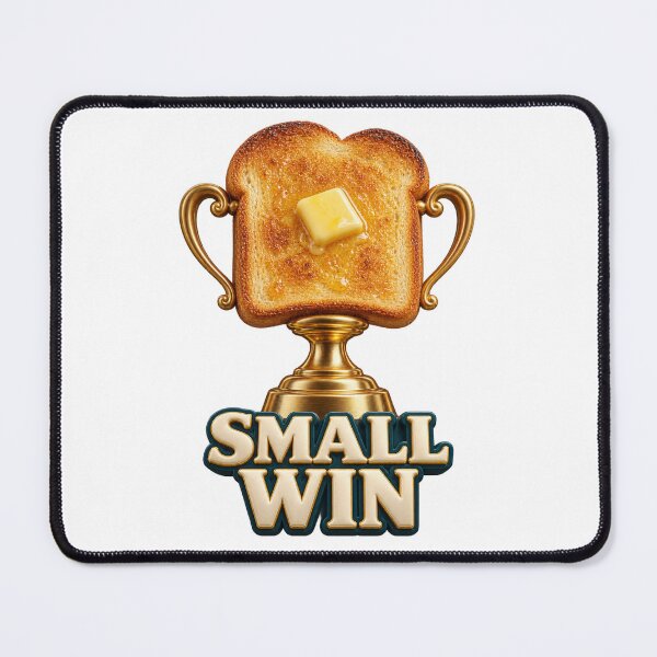 Item preview, Small Win Golden Toast Trophy designed and sold by TrendTribeTP.