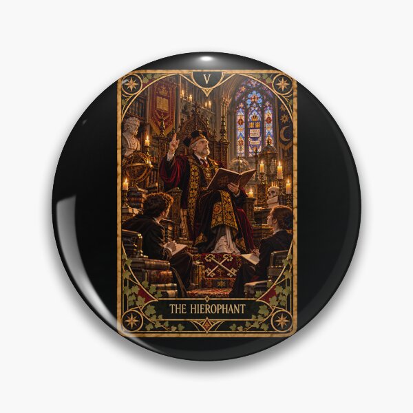 Item preview, Academia Tarot Card Prints: The Hierophant designed and sold by PinUpPizzazz.