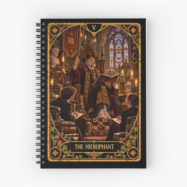 Item preview, Academia Tarot Card Prints: The Hierophant designed and sold by PinUpPizzazz.