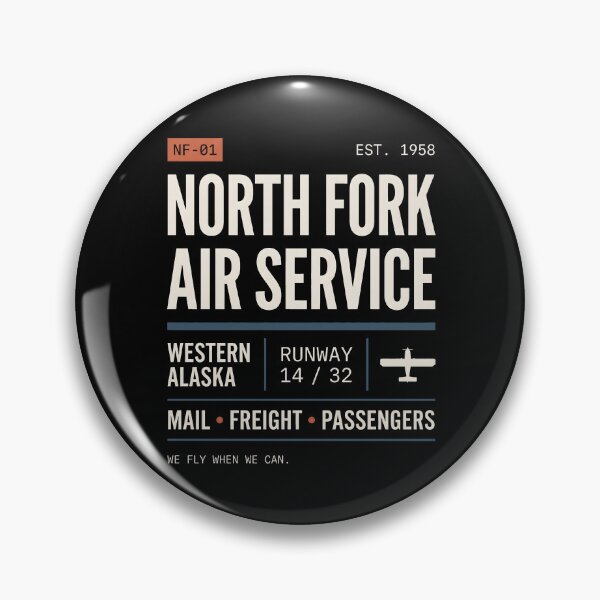 Item preview, Bush Pilot Alaska Aviation Vintage Flight Service designed and sold by SplashTastic.