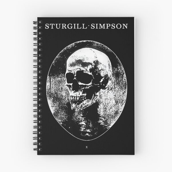 Item preview, Sturgill Skull Simpson Artistic Skull Design with Vintage Style designed and sold by mandorlalmond.