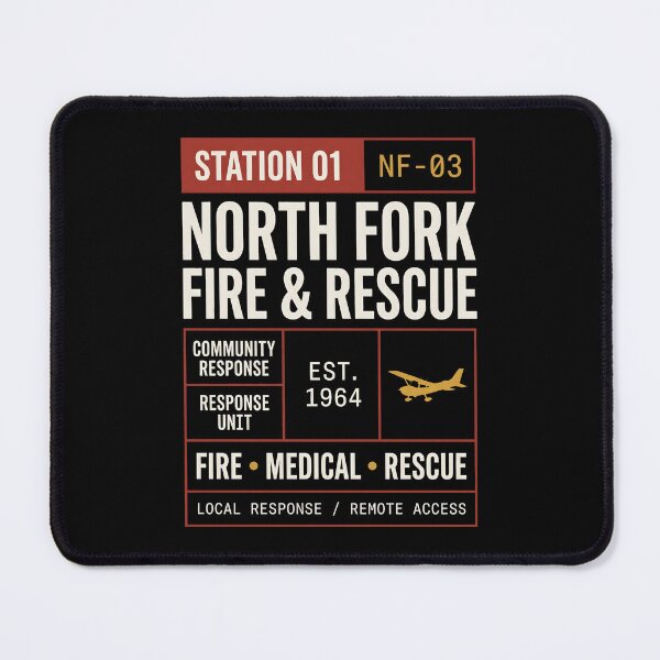 Item preview, Fire Rescue First Responder Emergency Service designed and sold by SplashTastic.