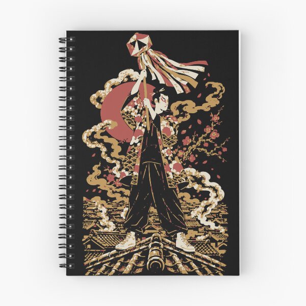 Item preview, Edo Firefighter Street Figure Ukiyo-e Woodblock Streetwear designed and sold by WAVE-JP.