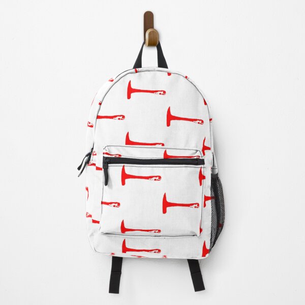 Item preview, Red Silhouette Hammer Design Inspired by Prison Drama Themes designed and sold by Makeni Theophilus.