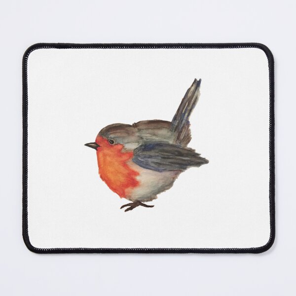 Item preview, European Robin watercolour designed and sold by UniSturm.