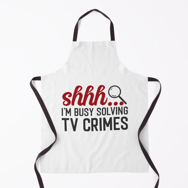 Item preview, I'm Busy Solving TV Crimes Gift for True Crime Enthusiasts and Mystery Lovers designed and sold by LyS-Art.