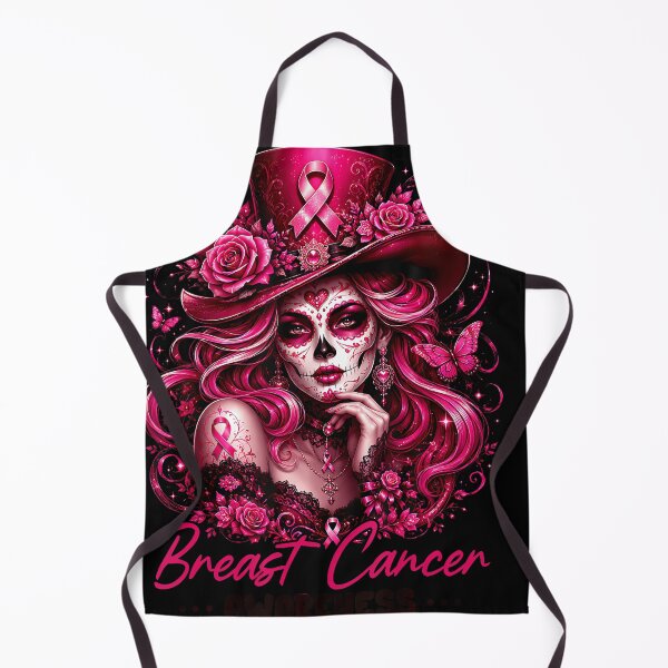 Item preview, Skull Breast Cancer Awareness Skeleton Pink Ribbon Halloween designed and sold by walthfehrl.
