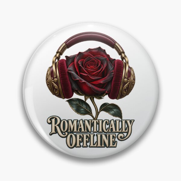 Item preview, Romantically Offline Rose Headphones designed and sold by TrendTribeTP.