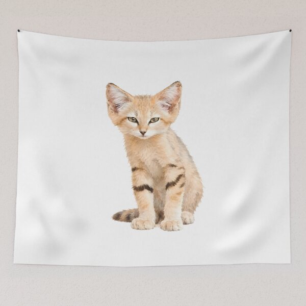 Item preview, Sand Cat (Felis margarita) designed and sold by HOMETOWN86.