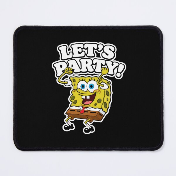 Item preview, Let's Party Happy Sponge Cartoon designed and sold by EverTails.