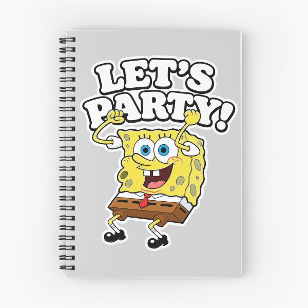 Item preview, Let's Party Happy Sponge Cartoon designed and sold by EverTails.