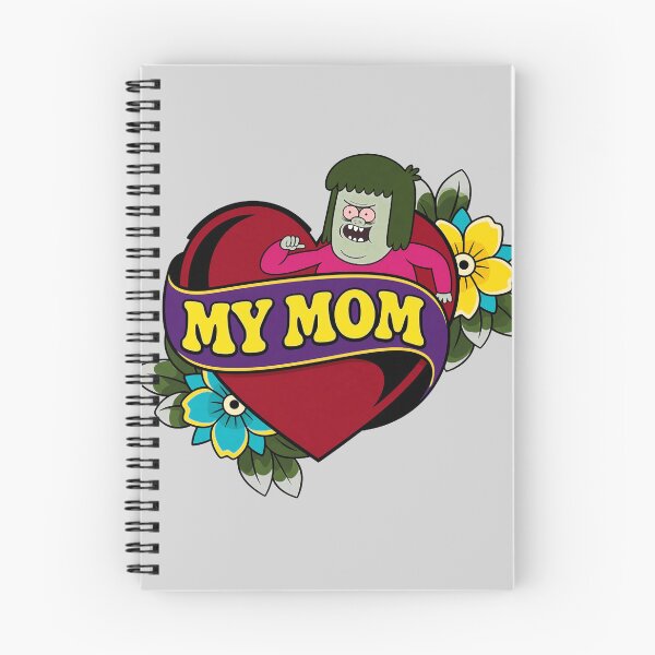 Item preview, My Mom Tattoo Heart Cartoon designed and sold by EverTails.