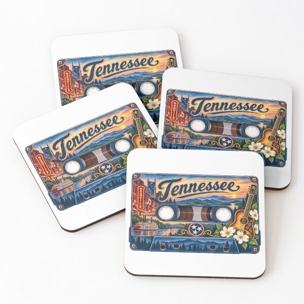 Item preview, Tennessee Retro Cassette Tape designed and sold by Whimspired By Paxx.